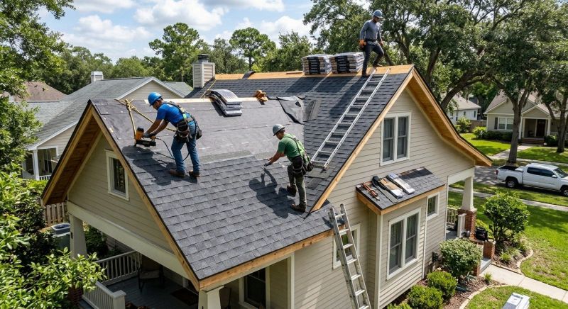 Asphalt Shingle Roof Installation