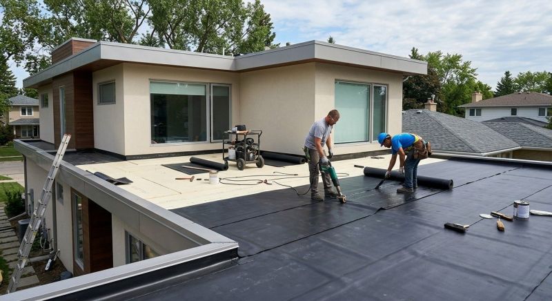 Composite Roof Installation