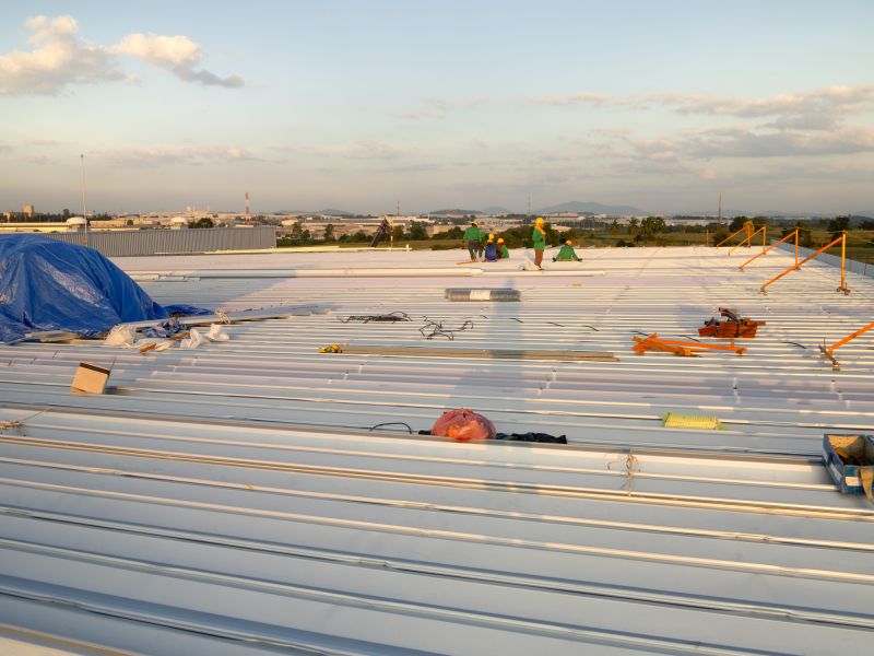 Composite Roof Installation