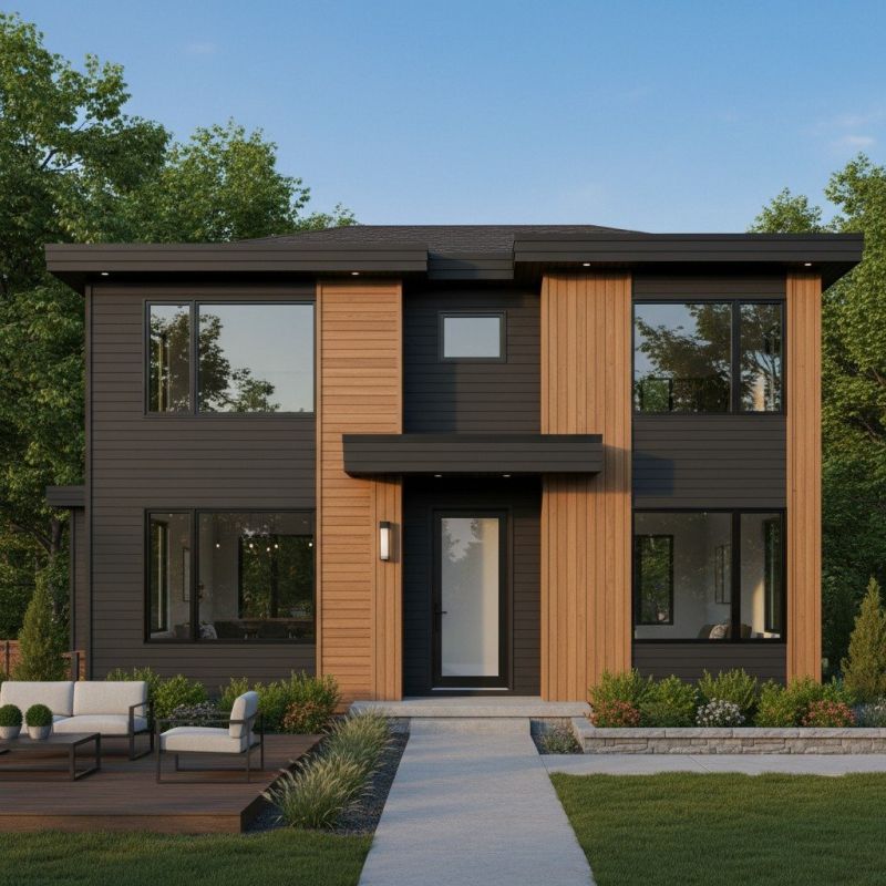 Composite Wood Siding Replacement