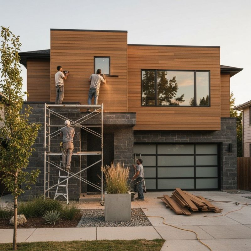 Composite Wood Siding Replacement