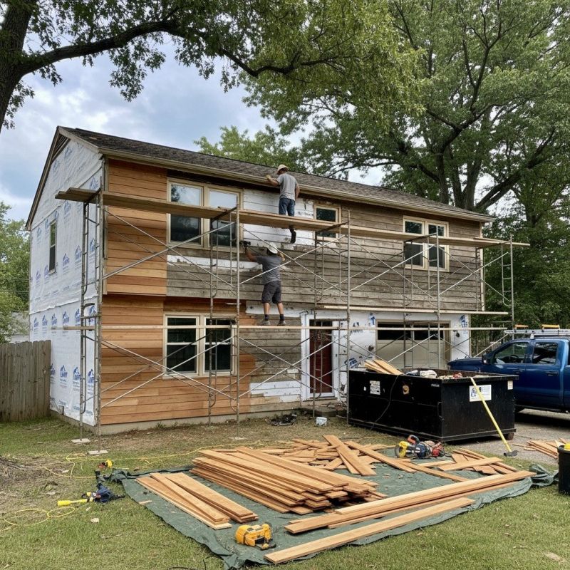 Composite Wood Siding Replacement