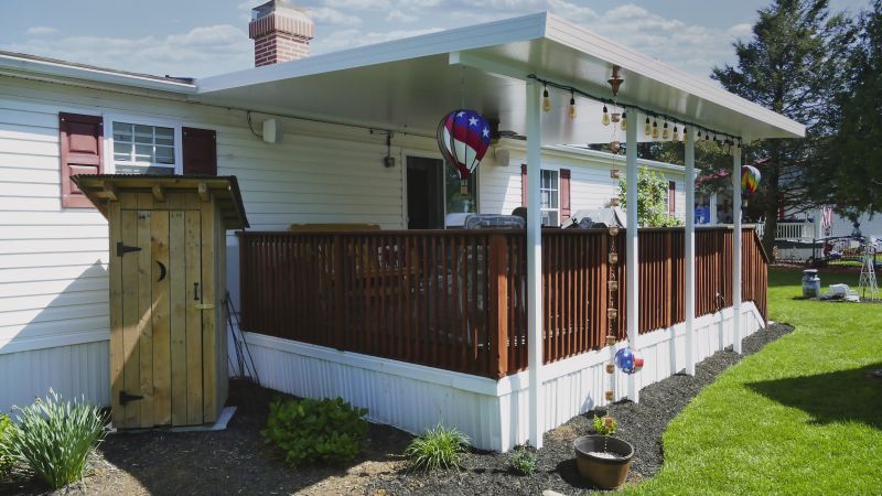Mobile Home Skirting Installation