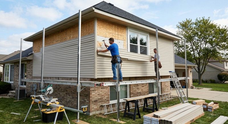 Vinyl Siding Installation