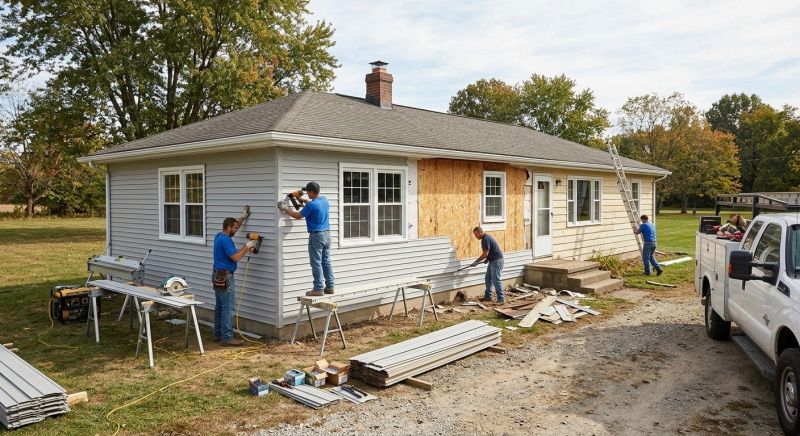 Vinyl Siding Replacement