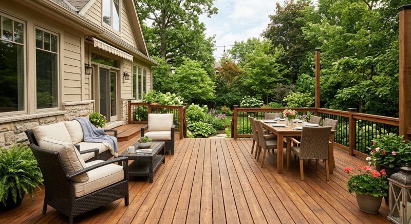 Wood Deck Installation