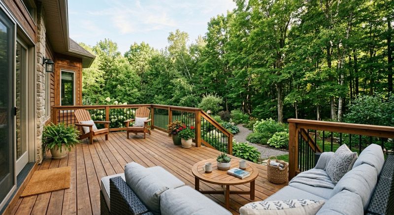 Wood Deck Installation