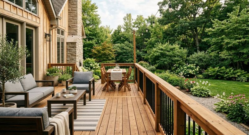 Wood Deck Installation