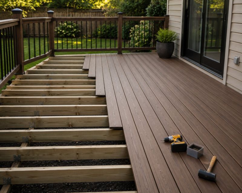 Wood Deck Installation