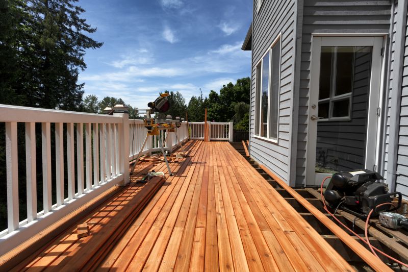 Wood Porch Installation