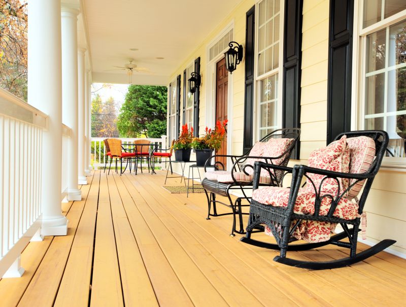 Wood Porch Installation