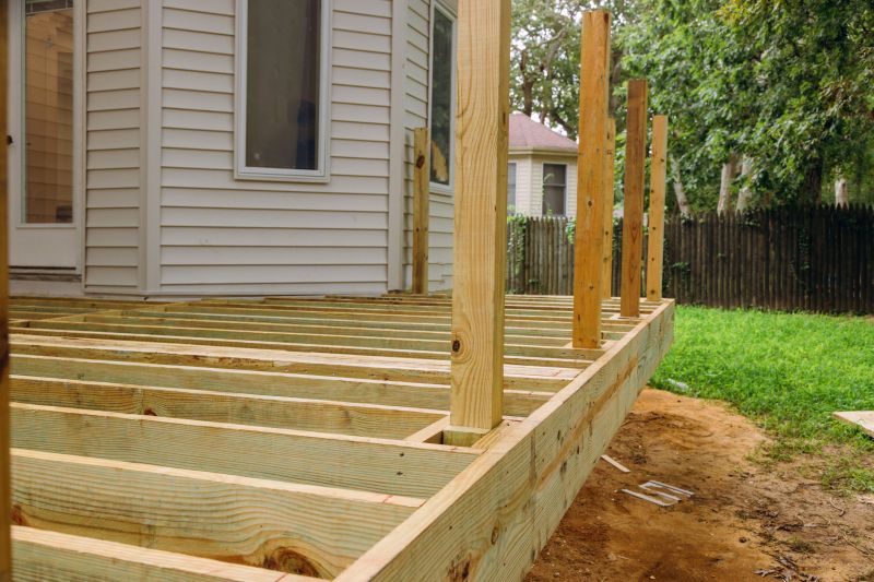 Wood Porch Installation