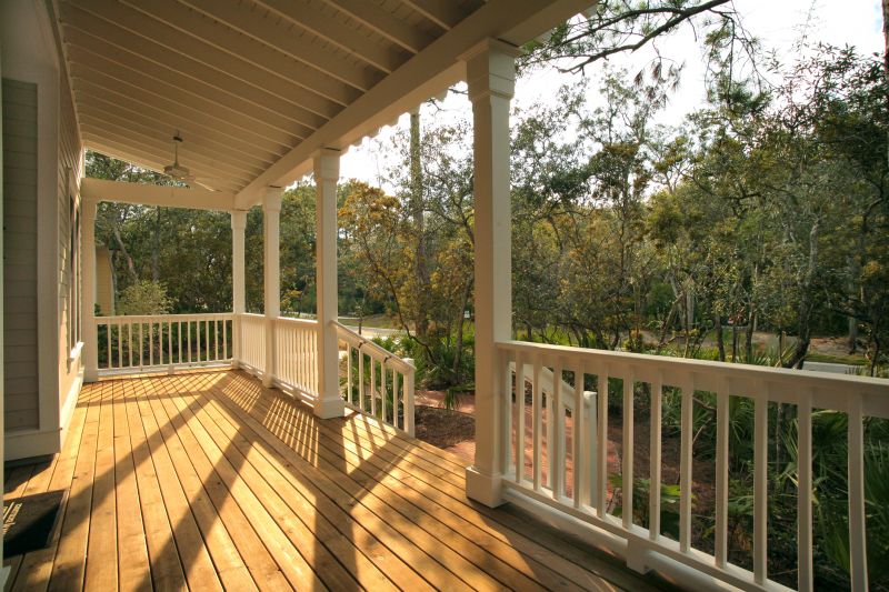 Wood Porch Installation