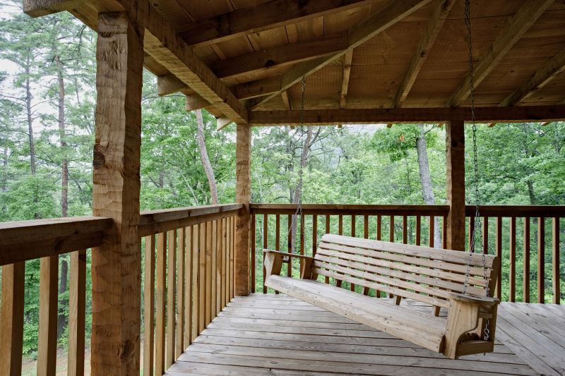 Wood Porch Installation