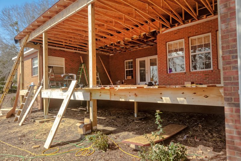 Wood Porch Installation