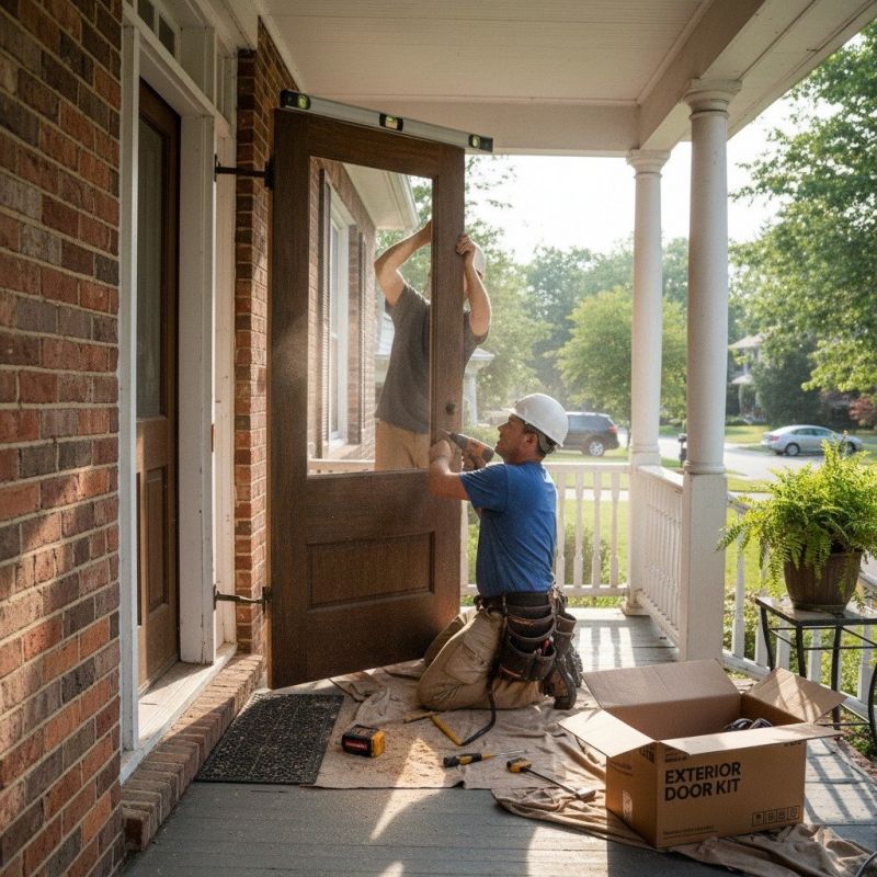 Wood Porch Installation