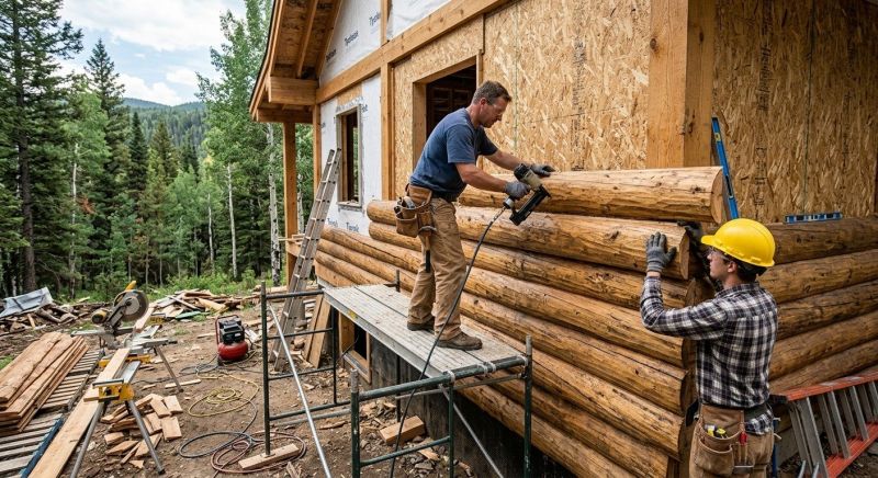 Wood Siding Installation