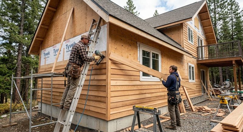 Wood Siding Installation