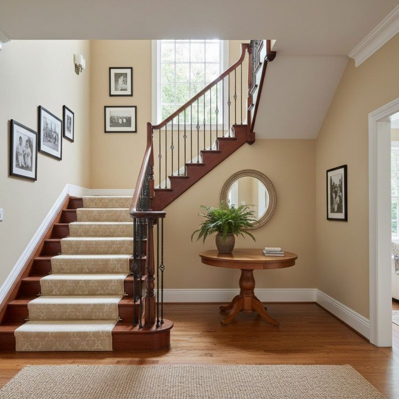 Wood Stairs And Railings Installation
