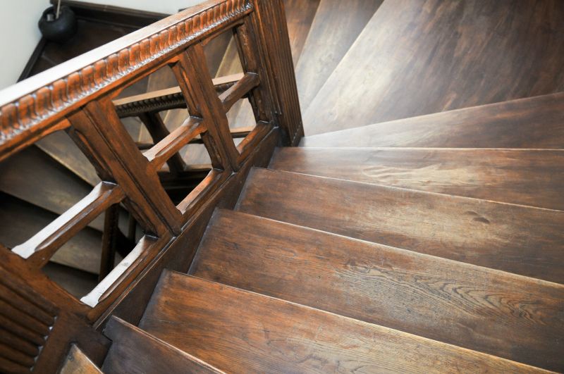 Wood Stairs And Railings Installation