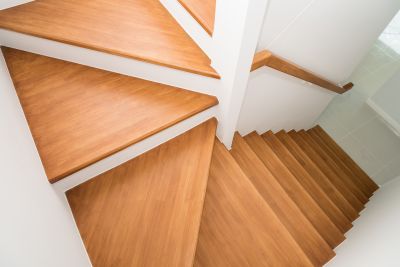 Wood Stairs And Railings Installation