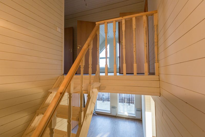 Wood Stairs And Railings Installation
