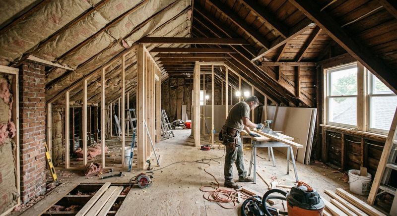 Turn Your Attic Into Living Space