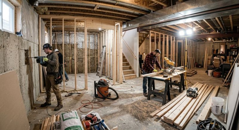 Basement Remodeling Ideas In Enfield