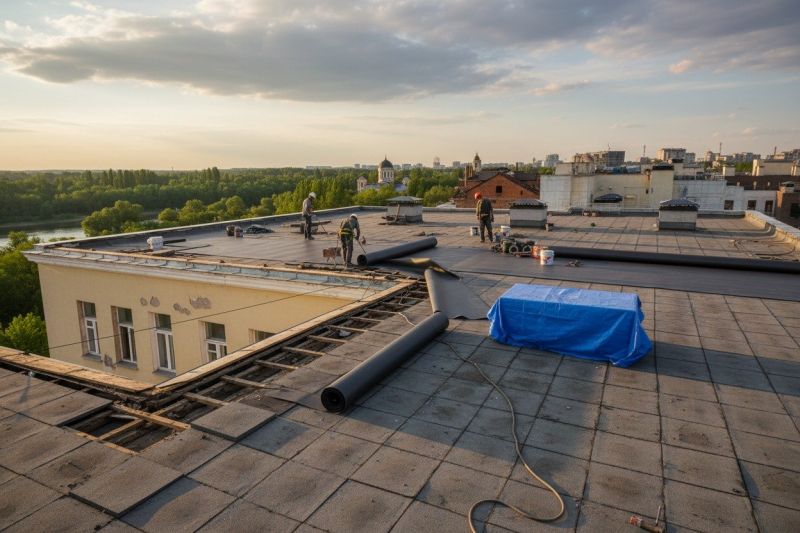 Benefits Of Flat Roof Replacement